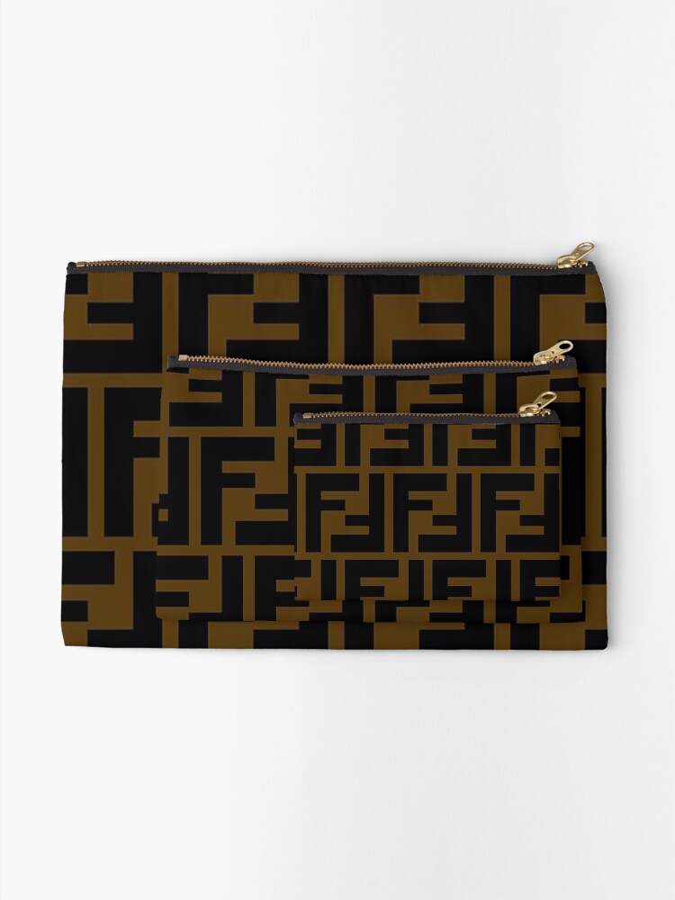 Alternate view of fendi roma background Zipper Pouch