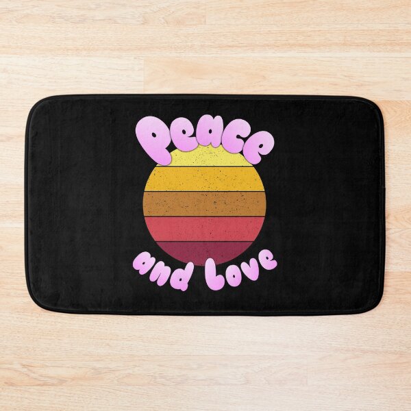 Item preview, 'Peace and Love' Stylized Sunset designed and sold by Michael Pilinski.