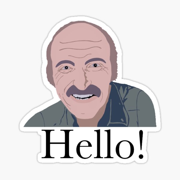 Item preview, Uncle Leo hello designed and sold by froggyleggs.