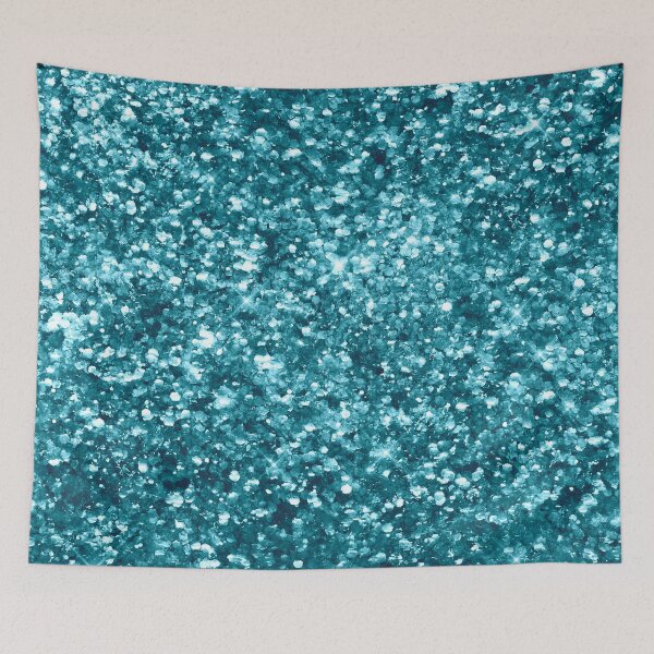 Item preview, Print of Turquoise Sequins - ONLY designed and sold by WOW TeesAndThings.