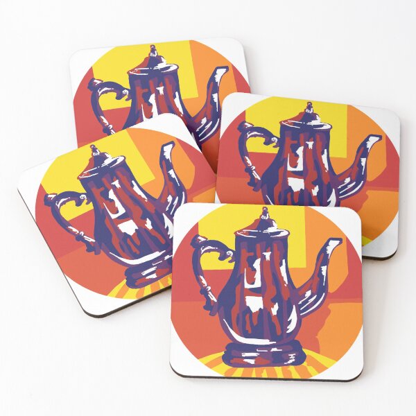 Item preview, colorful tea Pot designed and sold by CreativeTornado.