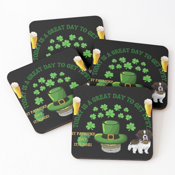 Item preview, ST PATRICKS DAY ,TODAY IS A GREAT DAY TO GET TIPSY designed and sold by amy greaves.