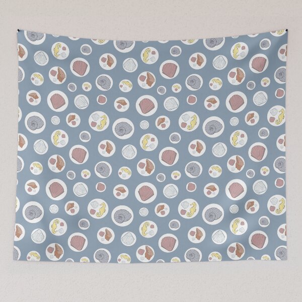 Item preview, Blue Beach Inspired Geometric designed and sold by CJAura by Claire Jane Johnson.