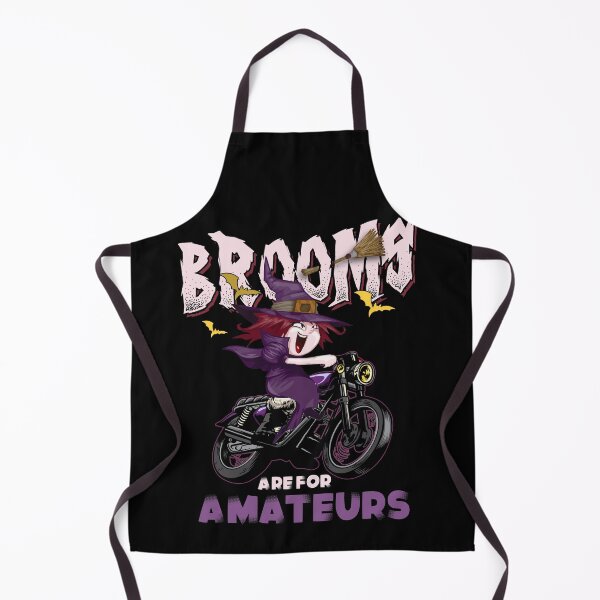 Item preview, Brooms Are For Amateurs Biker Lifestyle designed and sold by BaseStore.
