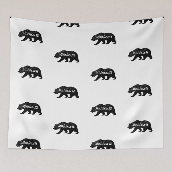 Item preview, Minnesota Bear Minimalist designed and sold by MinnesotApparel.