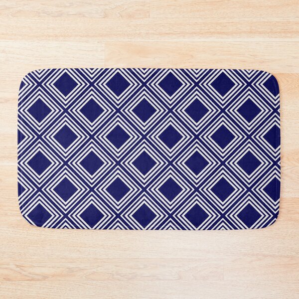 Item preview, Geometric patterns on a navy background designed and sold by Chamaiporn Pangtorn.