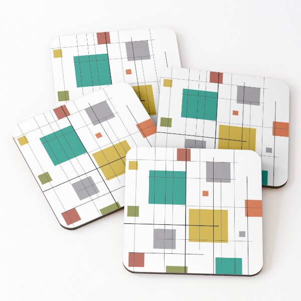 Item preview, Modern Squares designed and sold by MIDdesigns.