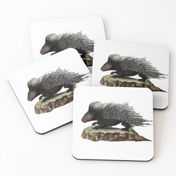 Item preview, Porcupine illustration designed and sold by Nostrathomas66.
