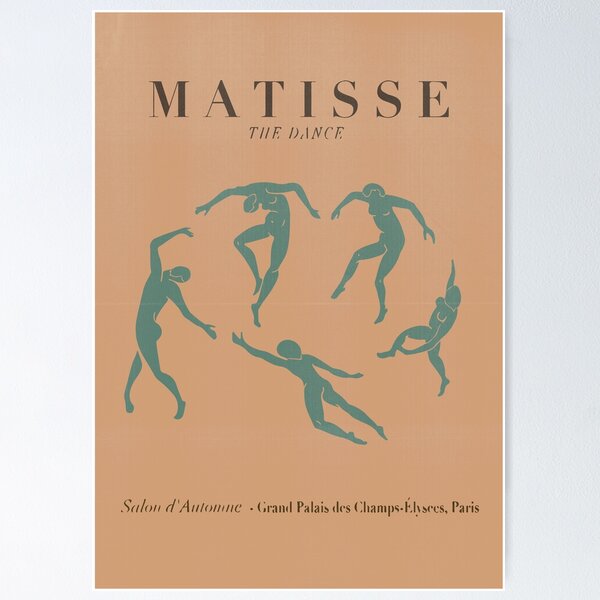 Item preview, MATISSE THE DANCE ART PAINTING POSTER designed and sold by jessberghan.