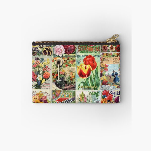 Item preview, Vintage Flower Seed Packet Illustrations for Joan designed and sold by Peggy Collins.