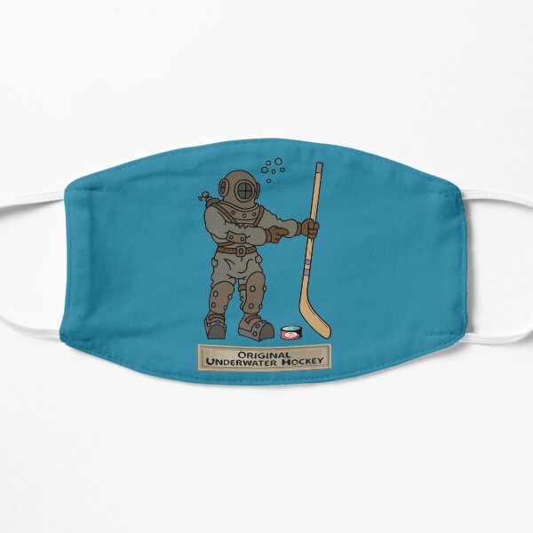 Original Underwater Hockey Diving Bell Flat Mask