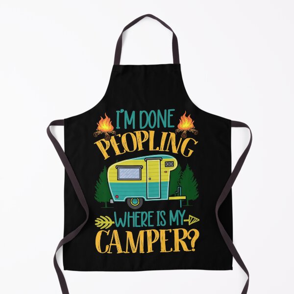 Item preview, I'm Done Peopling Where Is My Camper Shirt Camping Gift Shirt designed and sold by jvtee.