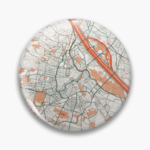 Item preview, Vienna City Map of Austria - Bohemian designed and sold by deMAP.
