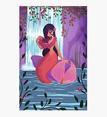 Waterfall Lei Photographic Print