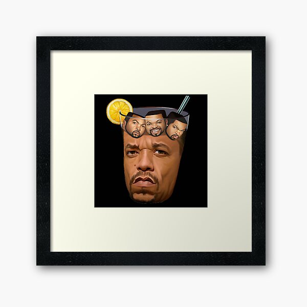 ice t & ice cube Framed Art Print