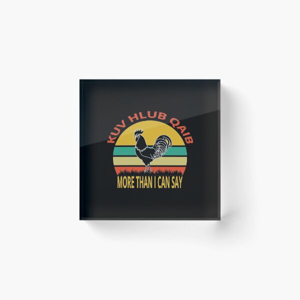 Item preview, Kuv Hlub Qaib More Than I Can Say designed and sold by Beinfashion.