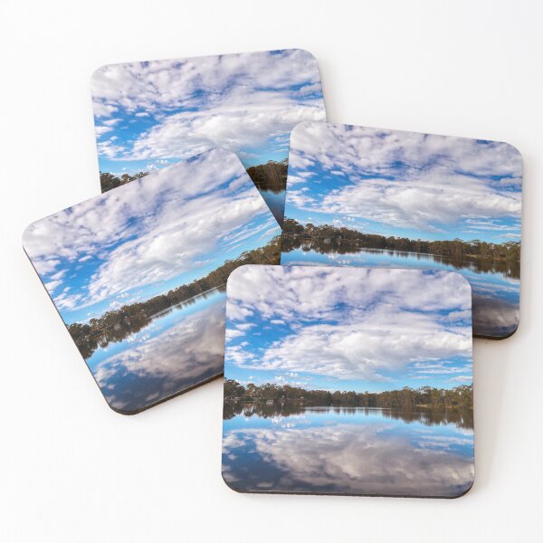 Item preview, Kennington Reservoir Landscape Photo - Big Sky designed and sold by Bendigo Aerial.