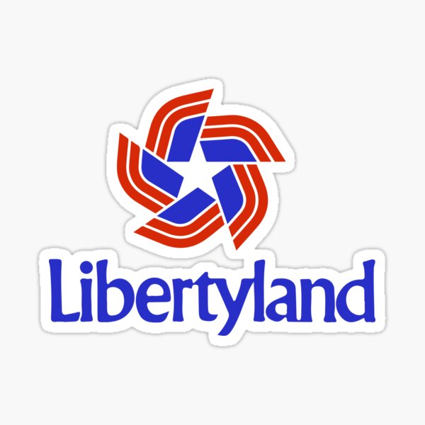 Libertyland 1975 Logo Sticker