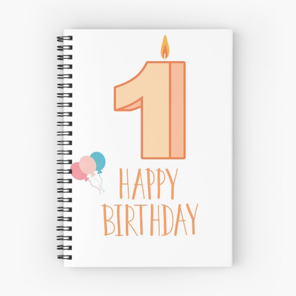 Item preview, Happy first birthday designed and sold by airspecter.