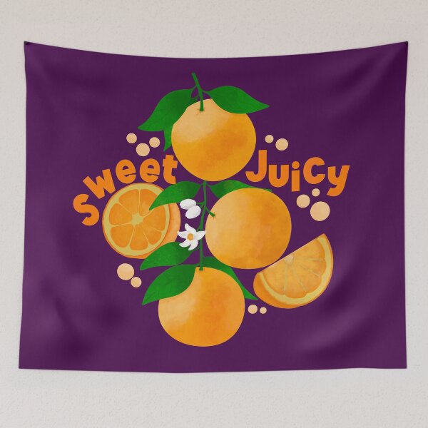 Item preview, Sweet and Juicy Orange designed and sold by ethnicdrawing.