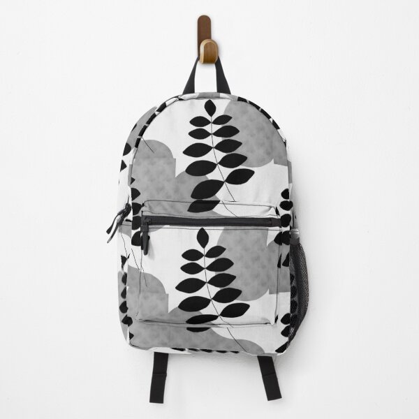 Item preview, Abstract Black and White Leaf designed and sold by Mirushy.