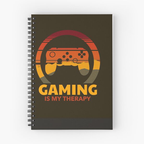 Item preview, Gaming is my Therapy Sunset Retro Design designed and sold by boopsblunt.