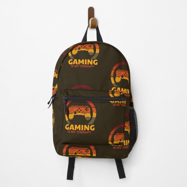 Item preview, Gaming is my Therapy Sunset Retro Design designed and sold by boopsblunt.