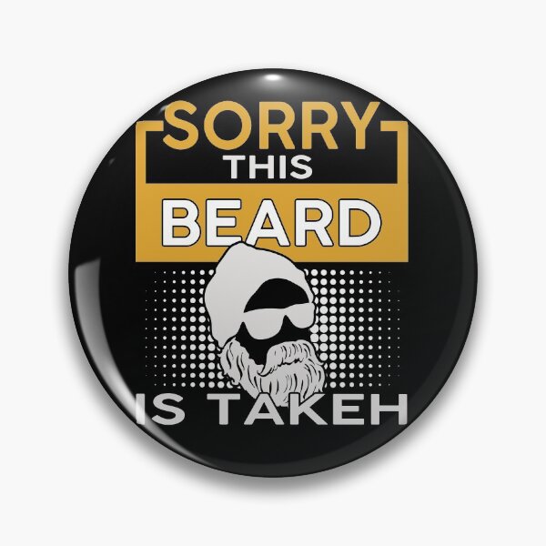 Item preview, Sorry This Beard is Taken Funny Valentines Day Gift for Him Shirt designed and sold by jvtee.