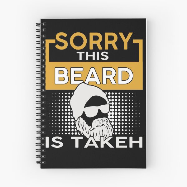 Item preview, Sorry This Beard is Taken Funny Valentines Day Gift for Him Shirt designed and sold by jvtee.