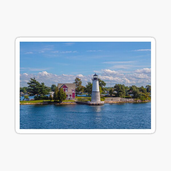 Lighthouse In The Blue Sticker