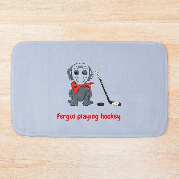 Item preview, The Dood, Dog Playing Hockey designed and sold by SportyDogShop.