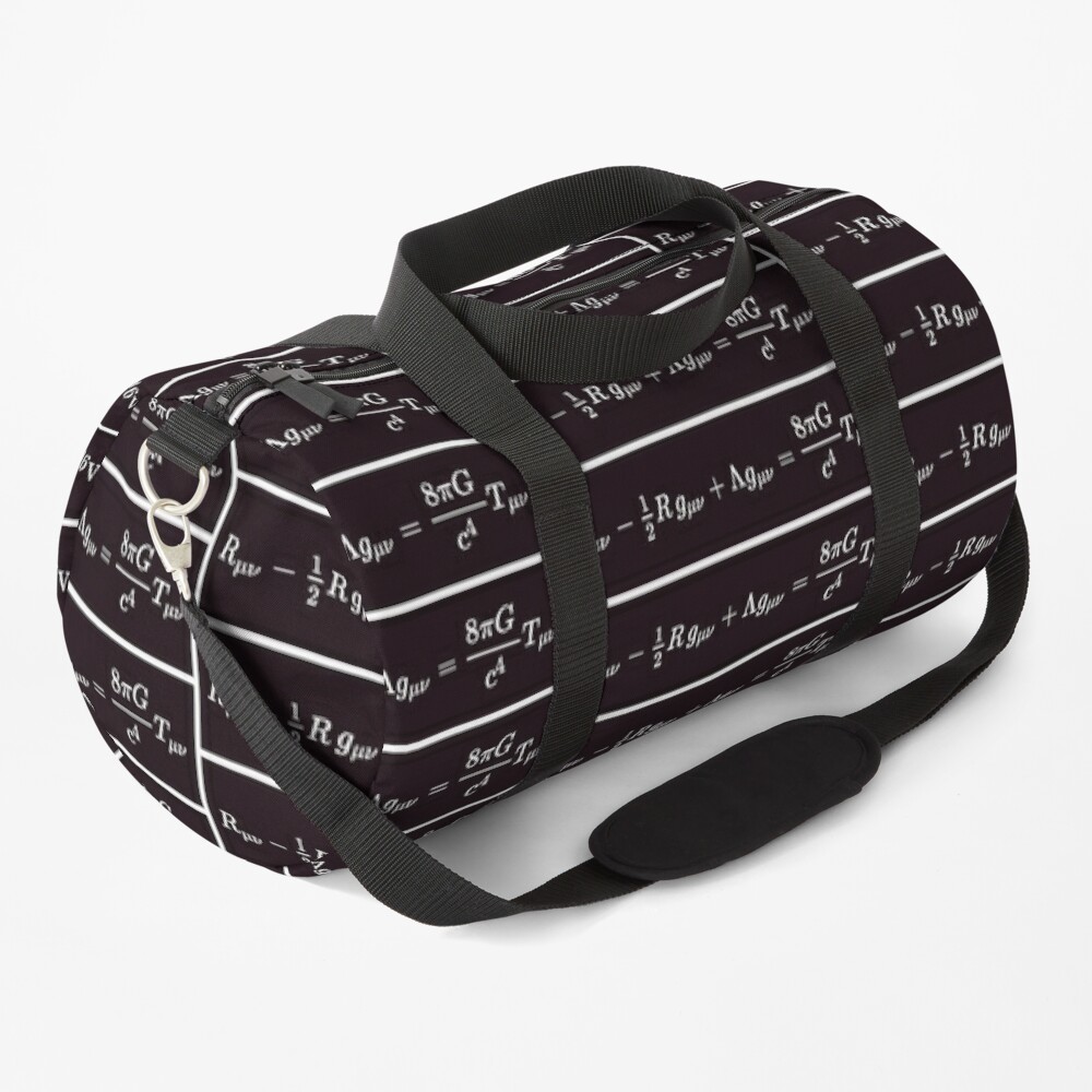 Einstein Field Equations, ur,duffle_bag_small_front,square,1000x1000