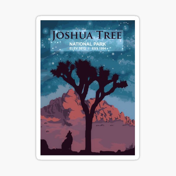 Joshua Tree National Park. Sticker