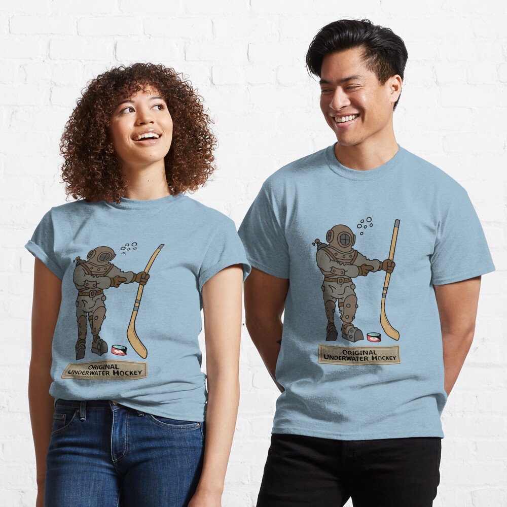 Original Underwater Hockey Diving Bell Classic T-Shirt