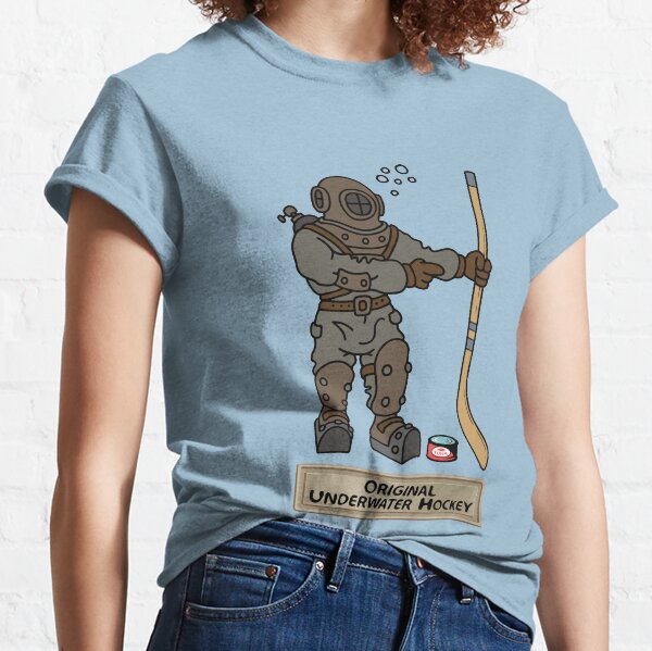 Original Underwater Hockey Diving Bell Classic T-Shirt