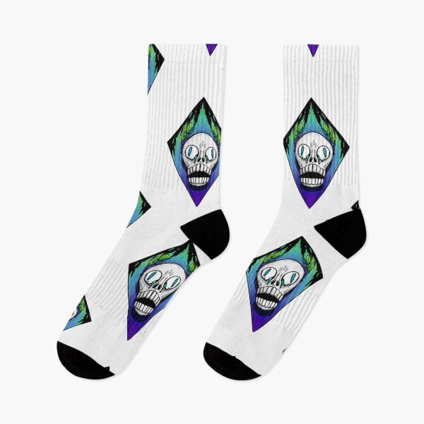 Item preview, Skull design - black border designed and sold by MutsKunArtistry.