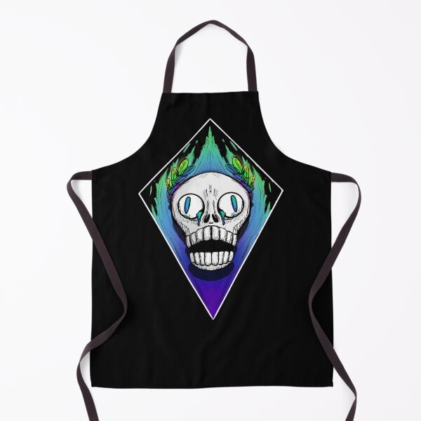 Item preview, Skull design - white border designed and sold by MutsKunArtistry.