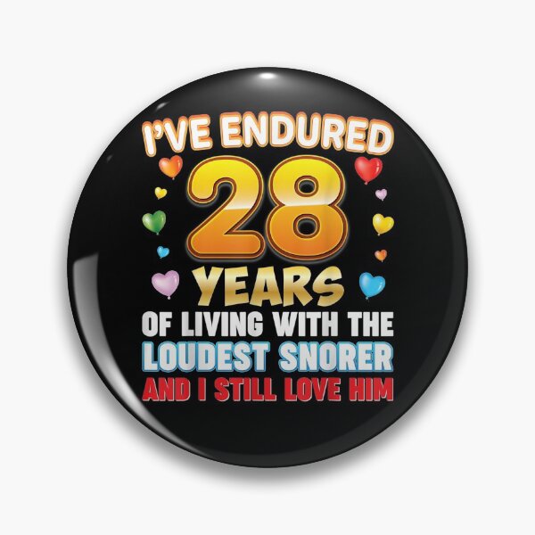 Item preview, I've Endured 28 Years Of Living With The Loudest Snorer And  designed and sold by charissamo77.