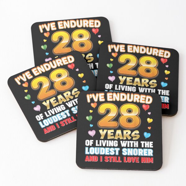 Item preview, I've Endured 28 Years Of Living With The Loudest Snorer And  designed and sold by charissamo77.