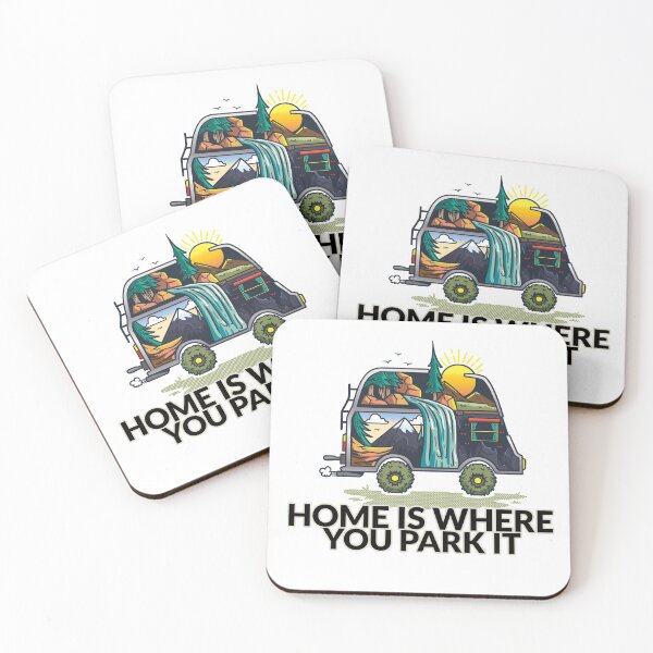 Item preview, Van Life, Home Is Where You Park It, Fun Gift designed and sold by Poppatales.