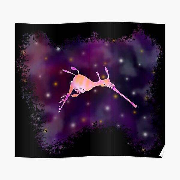 Weedy Star Swimmer Poster
