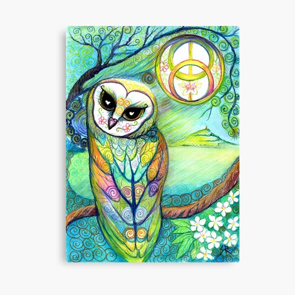 Item preview, Celtic Owl Original Illustration by Sheridon Rayment designed and sold by Sheridon Rayment.