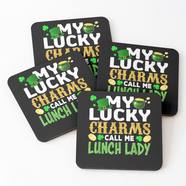 Item preview, Lunch Lady St Patrick's Day Lucky Charms Gift Apparel  designed and sold by charissamo77.