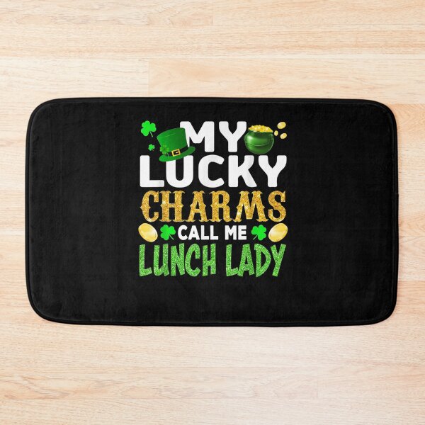 Item preview, Lunch Lady St Patrick's Day Lucky Charms Gift Apparel  designed and sold by charissamo77.