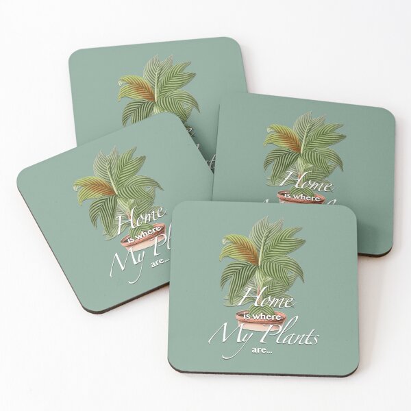 Item preview, HOME is where MY PLANTS are Houseplant lover designed and sold by Rachel Pile.