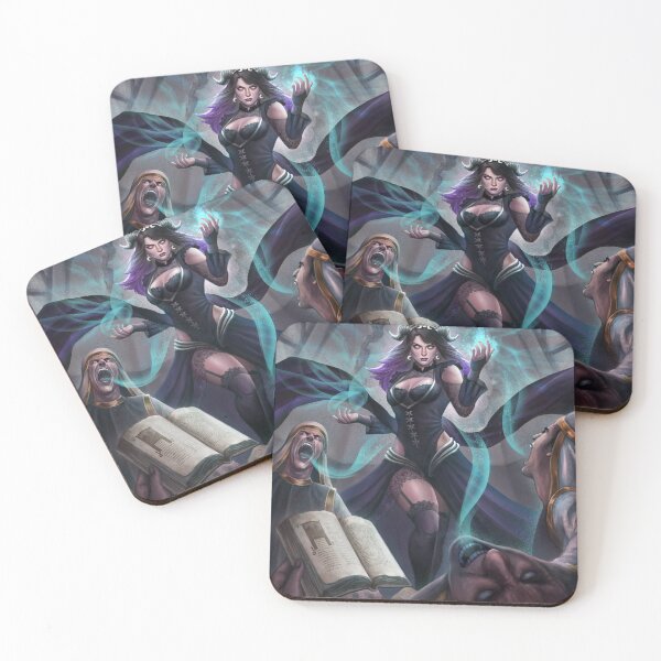 Item preview, Fantasy Beauty Female WItch Illustration Art Painting designed and sold by Deryl Arrazaq.