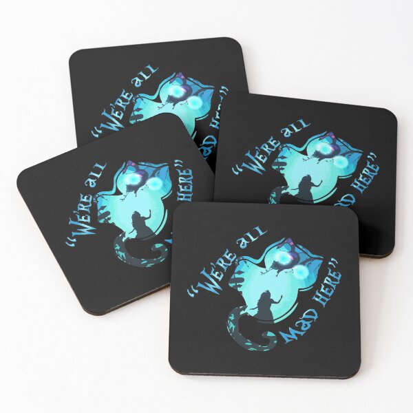 Item preview, Cheshire Cat "We're all mad here" designed and sold by NandoOgliari.