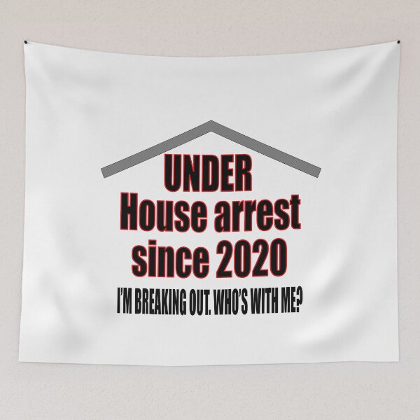 Item preview, Under House Arrest Since 2020. I’m Breaking Out. Who’s With Me? designed and sold by TJHstudio.