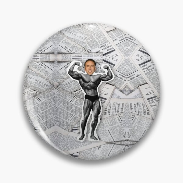 Artikelvorschau, Nicolas Cage Bodybuilder entworfen und verkauft von NandoOgliari.