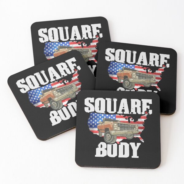 Item preview, Square Body - American Flag Truck Lovers designed and sold by roxy7922.